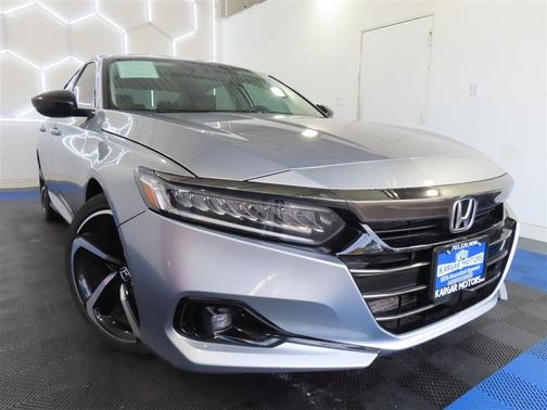 Silver 2022 Honda Accord Sport SE