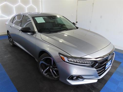 Silver 2022 Honda Accord Sport SE