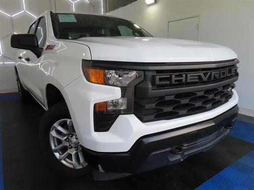 White 2022 Chevrolet Silverado 1500 WT