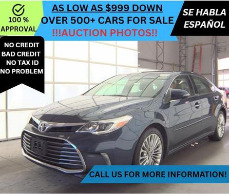 Blue 2016 Toyota Avalon Limited