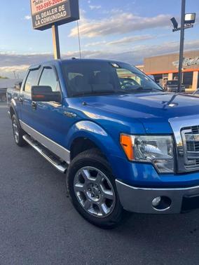Blue Jeans Metallic 2014 Ford F-150 XLT