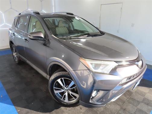 Gray 2018 Toyota RAV4 XLE