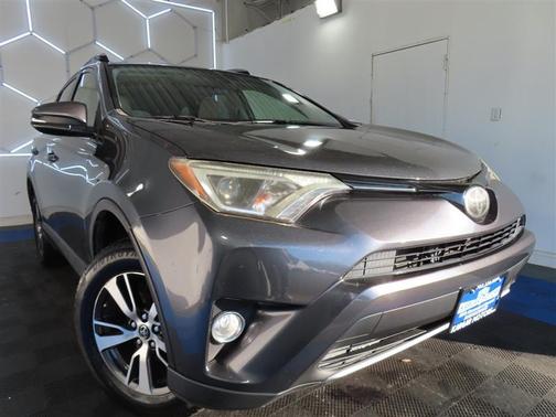 Gray 2018 Toyota RAV4 XLE