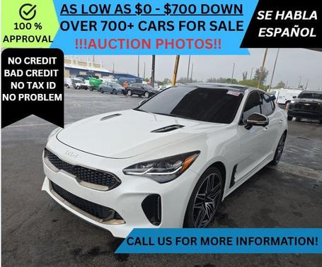 White 2022 Kia Stinger GT2