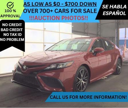 Red 2024 Toyota Camry SE