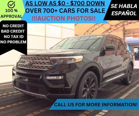 Black 2022 Ford Explorer Limited