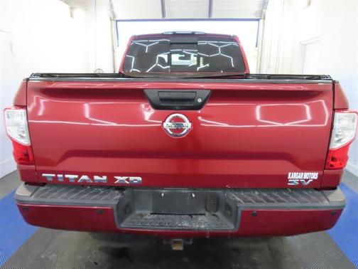 Red 2017 Nissan Titan XD SV