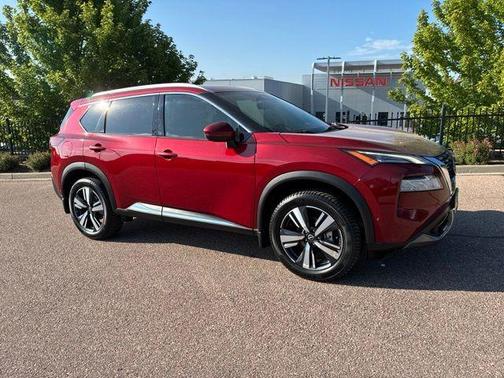 Scarlet Ember 2023 Nissan Rogue SL