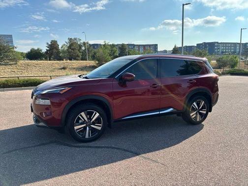 Scarlet Ember 2023 Nissan Rogue SL