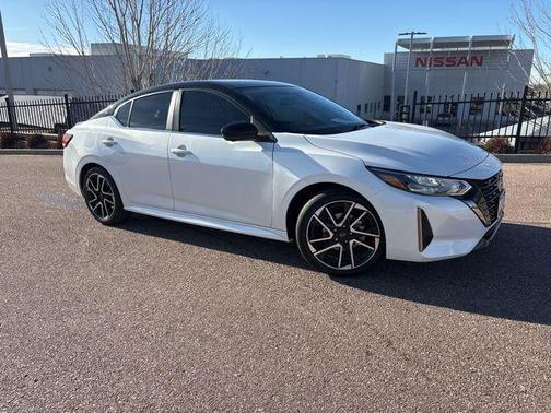White 2025 Nissan Sentra SR
