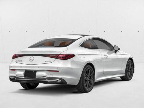 Polar White 2026 Mercedes-Benz CLE 300 4MATIC Coupe