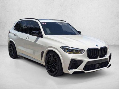 Alpine White 2021 BMW X5 M Base