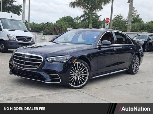 Nautical Blue 2023 Mercedes-Benz S-Class 4MATIC
