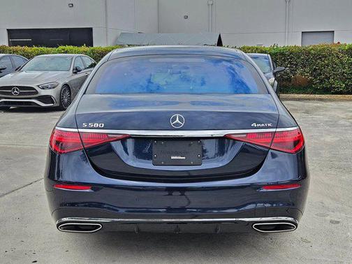 Nautical Blue 2023 Mercedes-Benz S-Class 4MATIC