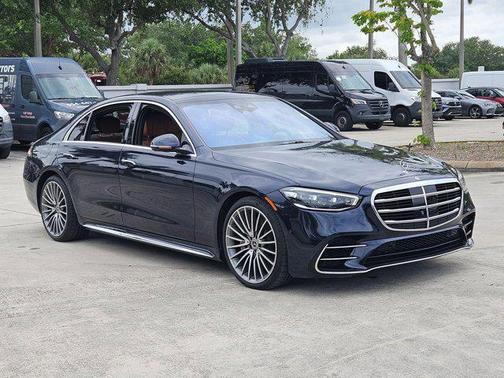 Nautical Blue 2023 Mercedes-Benz S-Class 4MATIC