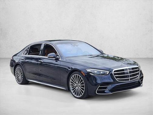 Nautical Blue 2023 Mercedes-Benz S-Class 4MATIC