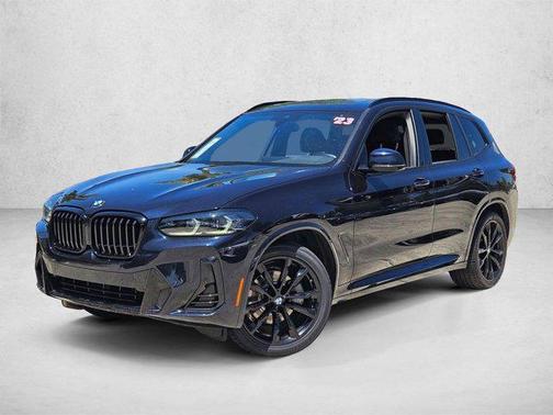 Carbon Black Metallic 2023 BMW X3 sDrive30i