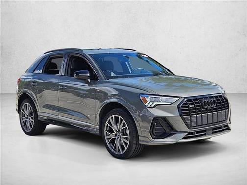 Chronos Gray Metallic 2025 Audi Q3 45 S line Premium Plus