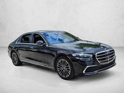 Black 2023 Mercedes-Benz S-Class 4MATIC