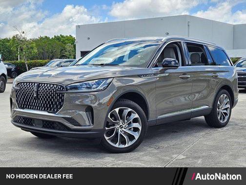Harbor Gray Clearcoat 2025 Lincoln Aviator Reserve AWD