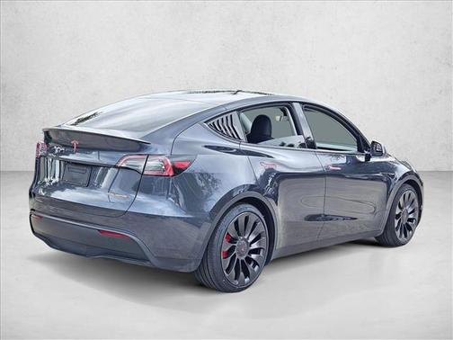 Stealth Grey 2025 Tesla Model Y Performance Dual Motor All-Wheel Drive