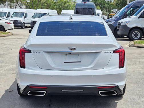 Summit White 2024 Cadillac CT5 Premium Luxury