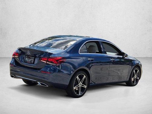 Denim Blue Metallic 2021 Mercedes-Benz A-Class A 220