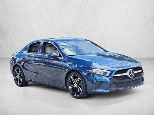 Denim Blue Metallic 2021 Mercedes-Benz A-Class A 220