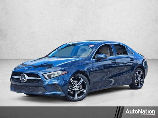 Denim Blue Metallic 2021 Mercedes-Benz A-Class A 220