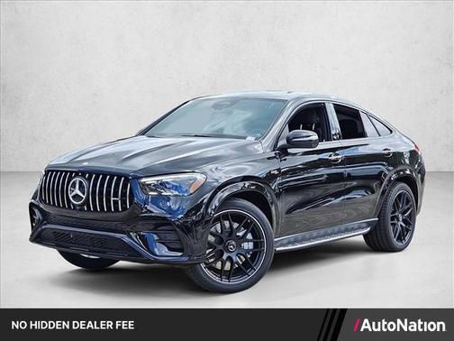 Obsidian Black Metallic 2026 Mercedes-Benz AMG GLE 53 4MATIC+ Coupe