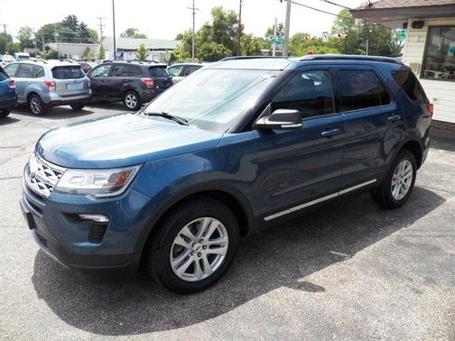 Blue Metallic 2019 Ford Explorer XLT