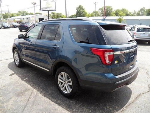 Blue Metallic 2019 Ford Explorer XLT