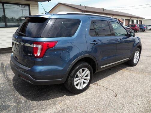 Blue Metallic 2019 Ford Explorer XLT