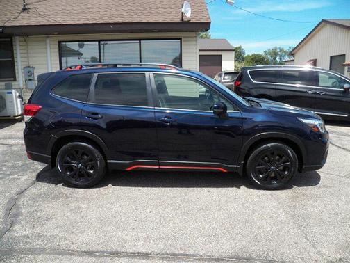 Dark Blue Pearl 2021 Subaru Forester Sport