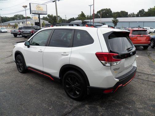 Crystal White Pearl 2021 Subaru Forester Sport