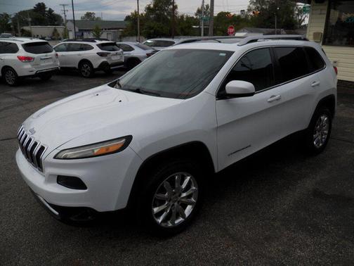 Bright White Clearcoat 2015 Jeep Cherokee Limited