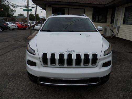 Bright White Clearcoat 2015 Jeep Cherokee Limited