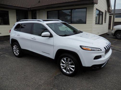 Bright White Clearcoat 2015 Jeep Cherokee Limited
