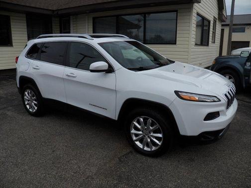 Bright White Clearcoat 2015 Jeep Cherokee Limited