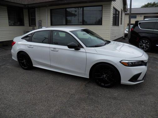 Platinum White Pearl 2023 Honda Civic Sport