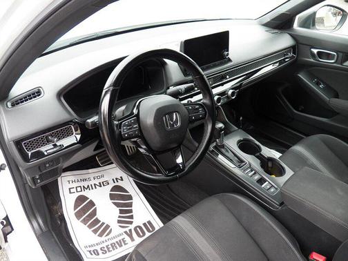 Platinum White Pearl 2023 Honda Civic Sport