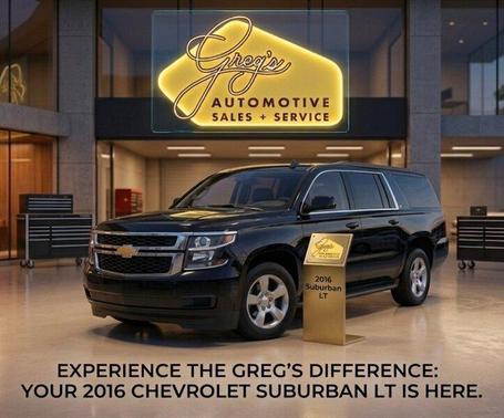 Black 2016 Chevrolet Suburban LT