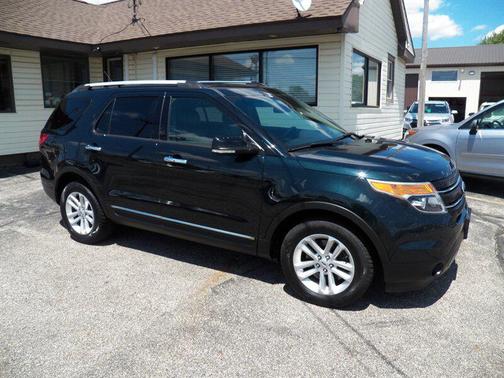 Green 2014 Ford Explorer XLT