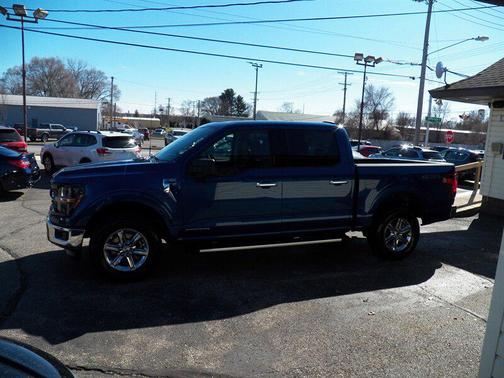 Atlas Blue 2024 Ford F-150 XLT