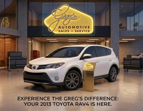 Super White 2013 Toyota RAV4 XLE