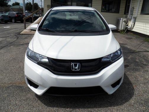 White Orchid Pearl 2015 Honda Fit LX