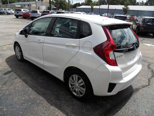 White Orchid Pearl 2015 Honda Fit LX