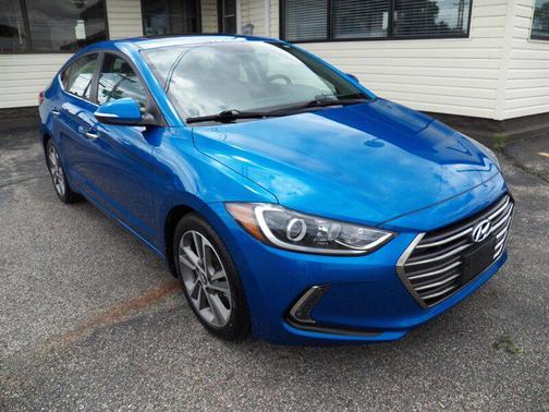 Electric Blue 2017 Hyundai ELANTRA Limited