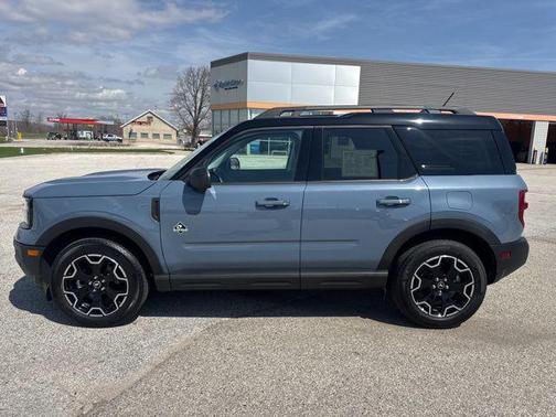 AZURE GRAY METALLIC TRI-COAT 2025 Ford Bronco Sport Outer Banks