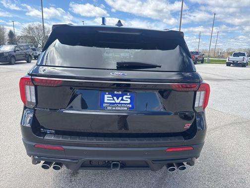 AGATE BLACK METALLIC 2025 Ford Explorer ST